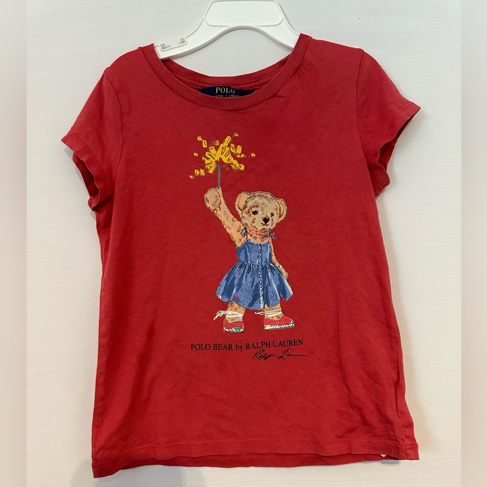 Girls Ralph Lauren Polo Shirt Size 7